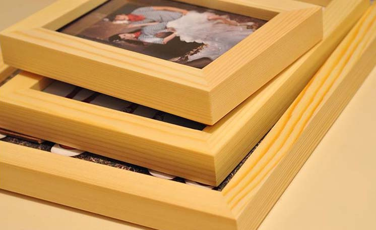 multi size solid pine wood wall photo frame